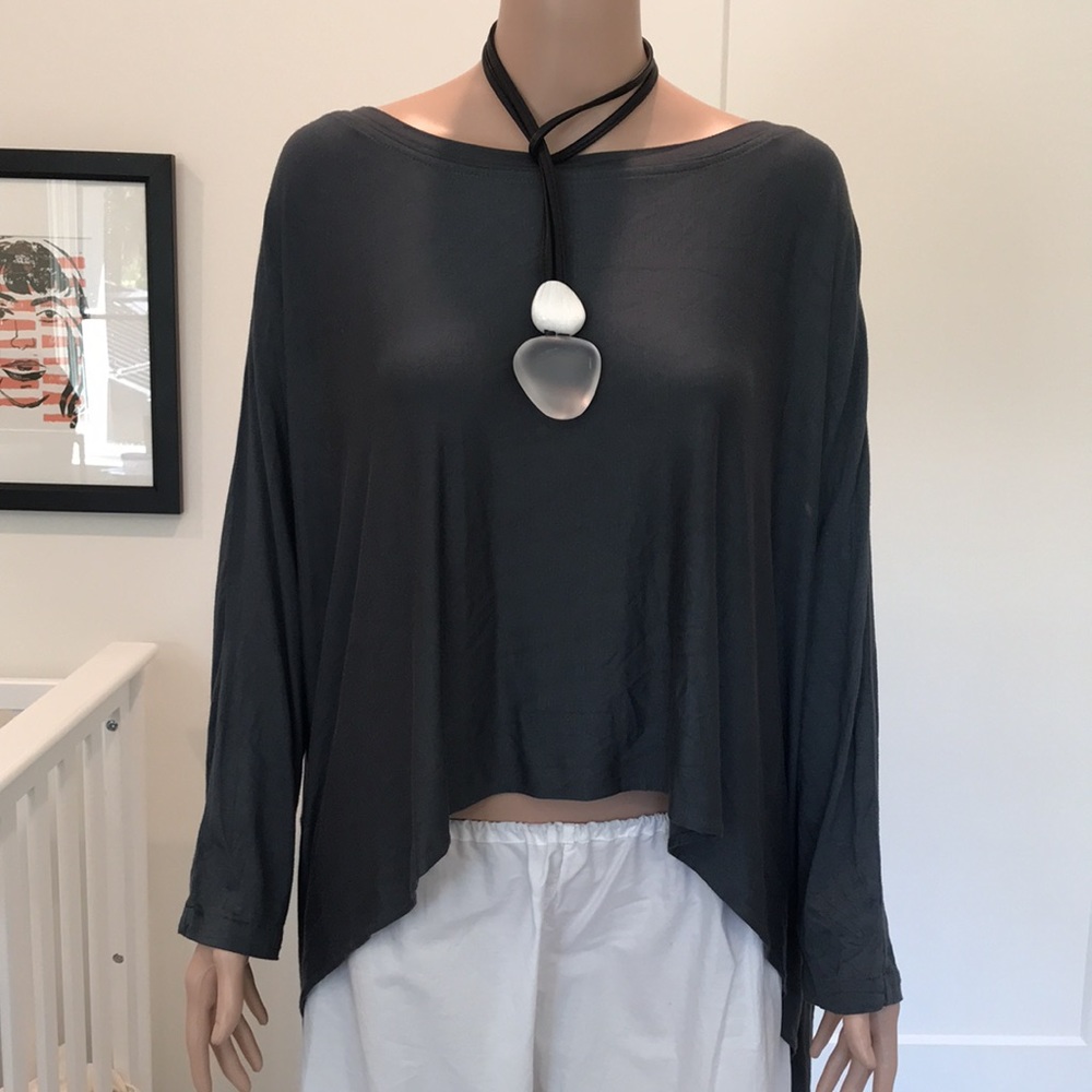KEDEM SASSON layering hi-lo top